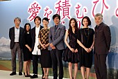 朝原雄三「映画『愛を積むひと』完成披露イベント開催　『釣りバカ』監督の「二代目・三國連太郎を襲名」発言に佐藤浩市「カンベンして下さい」」1枚目/18