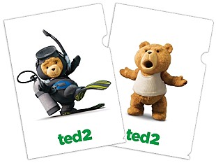 「テッド、今年の夏はコスプレで攻める！映画『テッド2』クリアファイル付き前売券、第二弾発売決定」