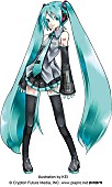 初音ミク「初音ミク 日本国内初のライブツアー開催決定」1枚目/2