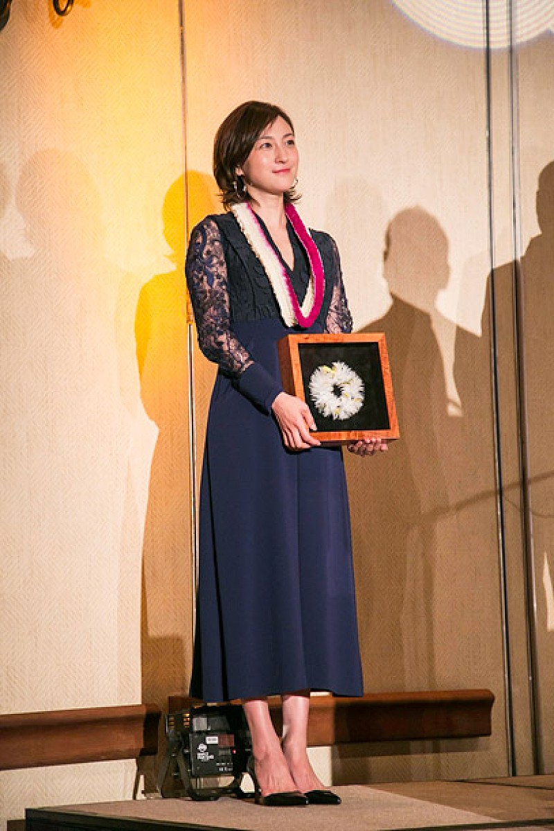 広末涼子『はなちゃんのみそ汁』日本人女優として初の快挙 キャリア功労賞受賞