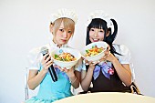 椎名ぴかりん「かわいい衣装着た女の子が迎えるラーメン屋（!?）椎名ひかり＆篠崎こころ来店」1枚目/9