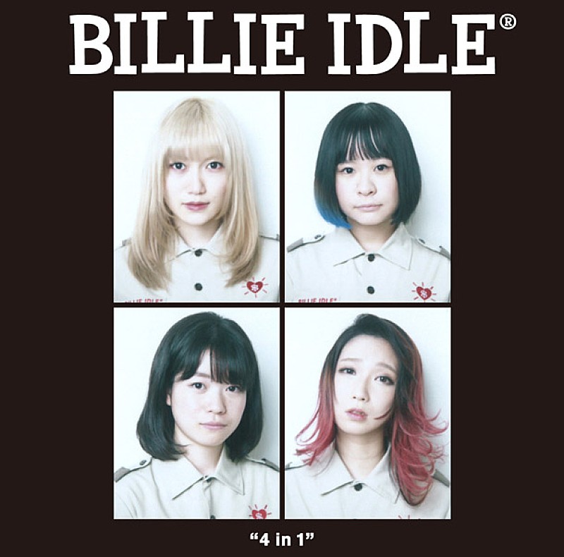 ＢＩＬＬＩＥ　ＩＤＬＥ「BILLIE IDLE（R）ソロ曲収録EPのアートワーク＆期待高まる各タイトル発表」1枚目/1