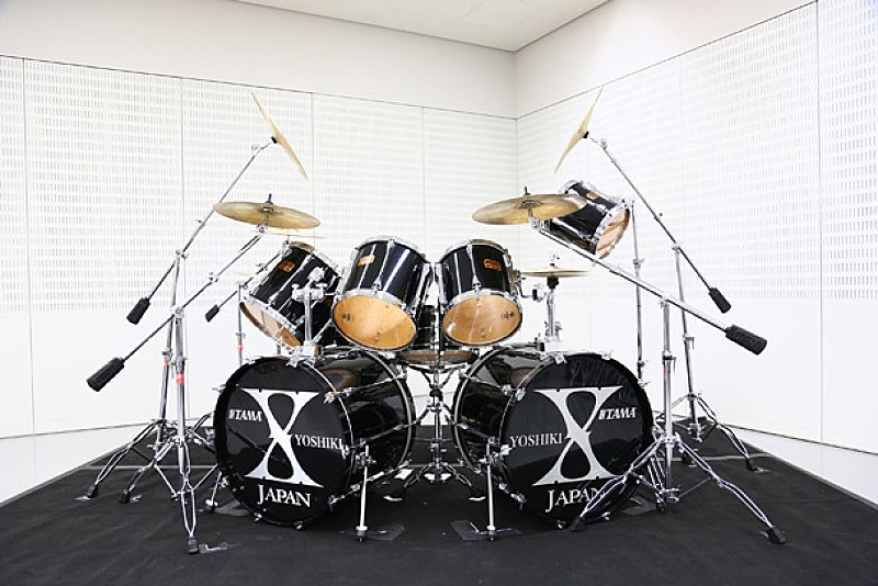 YOSHIKI（X JAPAN）震災から5年 愛用ドラムセット・チャリティー