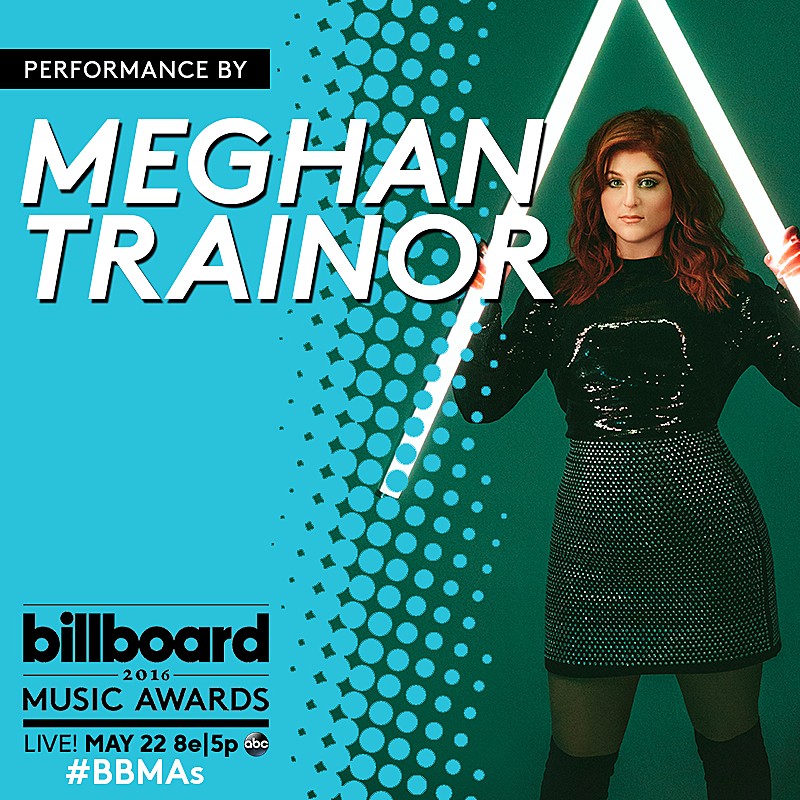 メーガン・トレイナーが【2016 Billboard Music Awards】でパフォーマンスを披露
