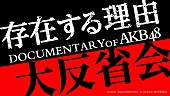 AKB48「AKB48 ドキュメンタリーシリーズ第5弾『存在する理由 DOCUMENTARY of AKB48』特別番組配信」1枚目/1