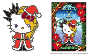 「YOSHIKI（X JAPAN）× ハローキティ「yoshikitty」初のX'masアイテムが登場」