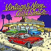 Hi-STANDARD「Hi-STANDARD ザ・ビーチ・ボーイズなどのカヴァーシングル『Vintage &amp;amp; New, Gift Shits』ジャケット公開」1枚目/1