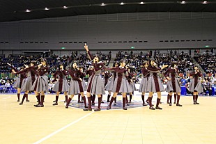 「欅坂46 バスケットボールリーグのハーフタイムショーで「二人セゾン」など披露」