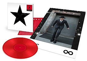 デヴィッド・ボウイ 世界初『 』収録曲の赤いカラー・レコード盤が 