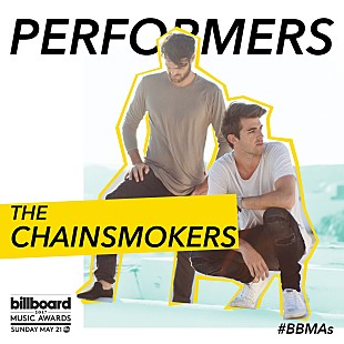 「【2017 ビルボード・ミュージック・アワード】ザ・チェインスモーカーズ/ホールジー/サム・ハントのパフォーマンスが新たに決定」
