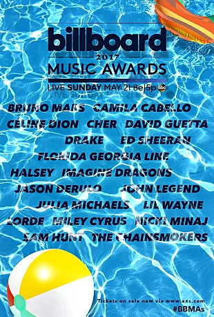 「いよいよ開催！　【2017 ビルボード・ミュージック・アワード】司会/ノミネート＆パフォーマンス・アーティストをチェック」