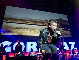 「ゴリラズ、【Demon Dayz Festival】の約2時間に及ぶ公式ライブ映像が公開」