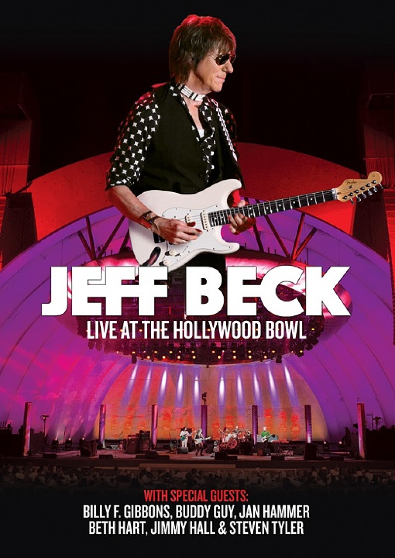 ジェフ・ベック50周年記念ライブが映像化、日本先行発売決定