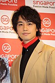 斎藤工「斎藤工、シンガポ－ル観光大使に就任　共演した松田聖子は「聡明な方」」1枚目/1