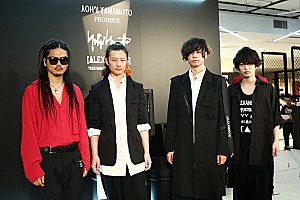 [Alexandros]×『Yohji Yamamoto』コラボで新曲「Come Closer