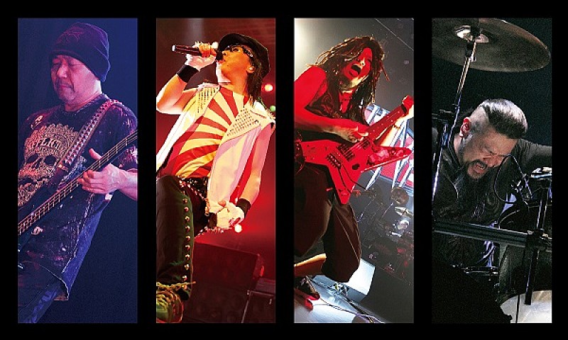 LOUDNESS、名盤再現ツアー音源とオリジナル盤のリマスターCD＆映像作品発売決定 