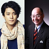 小栗旬「小栗旬、父・哲家さんと初“共演”　 哲家さんは「気恥ずかしくて、は、は、は」」1枚目/1