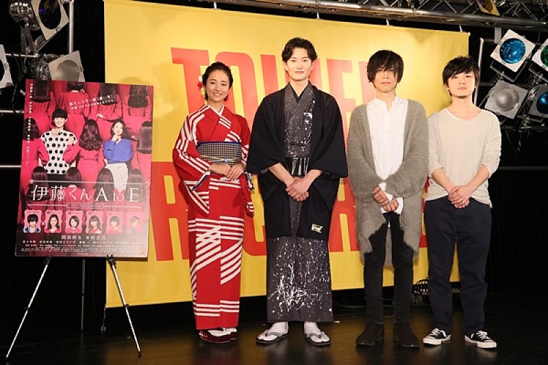 andropニューシングル「Joker」発売、記念イベント開催に岡田将生、木村文乃がサプライズ出演