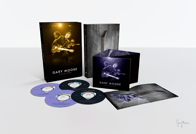 ゲイリー・ムーア「ゲイリー・ムーア、ベスト盤『BLUES AND BEYOND』に4CD豪華ボックス・セットが登場」1枚目/2