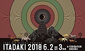 「静岡発の野外フェス【頂 -ITADAKI- 2018】6月2日・3日に開催決定」1枚目/1