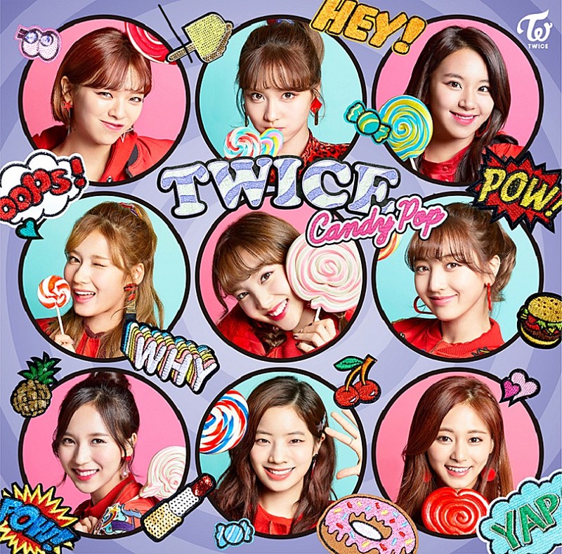TWICE「【先ヨミ】TWICE、日本2ndシングル『Candy Pop』が20万枚目前の売上でトップ独走中」1枚目/1