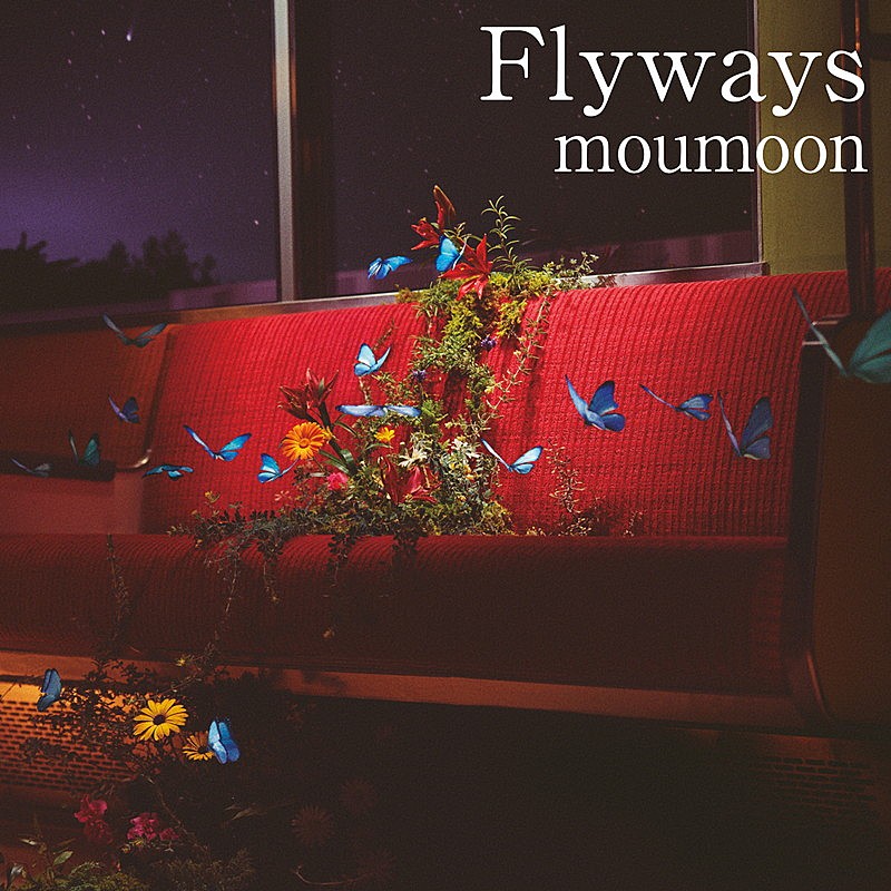 moumoon「アルバム『Flyways』
2018/3/14　RELEASE
＜CD＋Blu-ray盤＞　AVCD-93837/B　5,500円（tax out.）
」3枚目/4