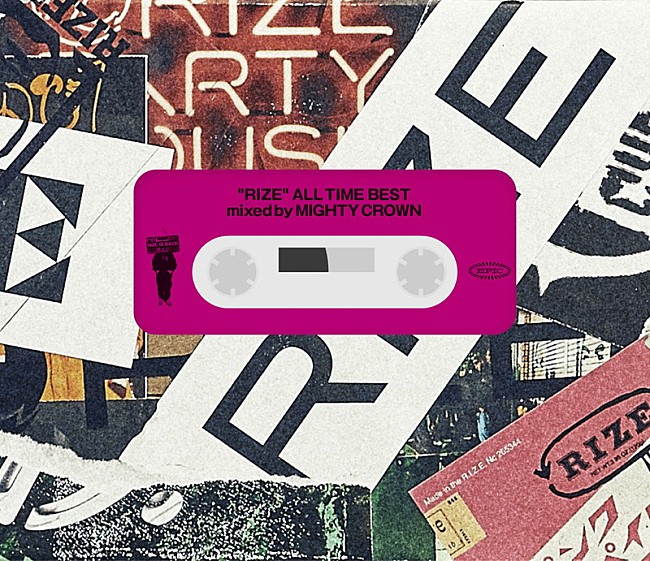 RIZE「アルバム『ALL TIME BEST mixed by MIGHTY CROWN』
2018/3/28　RELEASE
＜完全生産限定盤（CD＋カセット）＞　ESCL-5046～7　3,518円（tax out.）

」2枚目/6