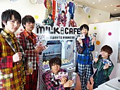 M!LK「【M!LK×SWEETS PARADISE】期間限定ｘコラボカフェオープン！スペシャルイベントにM!LKが登場」1枚目/8