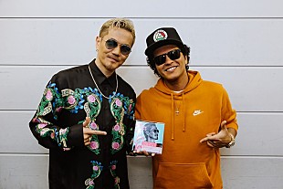 ＥＸＩＬＥ　ＡＴＳＵＳＨＩ「EXILE ATSUSHI、ブルーノ・マーズと再会　」