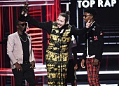 ポスト・マローン「【2018 #BBMAs】ポスト・マローンfeat.21サヴェージの「ロックスター」が＜トップ・ラップ・ソング賞＞を受賞」1枚目/1