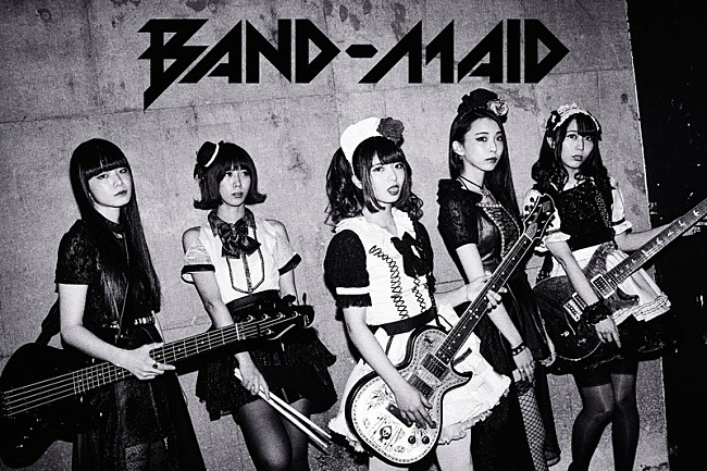 BAND-MAID「BAND-MAID、目標である“世界征服”へ向けた全国ツアー【侵略】開催」1枚目/1