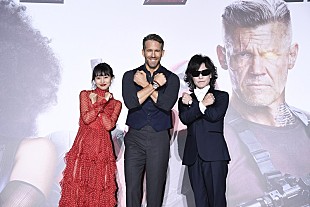 ライアン・レイノルズ「『デッドプール２』ライアン・レイノルズ、来日プレミアでJAPAN限定Xフォース結成」