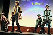 「志尊淳、映画主題歌初披露に満面の笑み　浅香航大は「息が上がっちゃって…」」1枚目/1