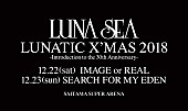 LUNA SEA「LUNA SEA、さいたまスーパーアリーナ公演はデビュー初期のツアーを再現」1枚目/1