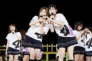 乃木坂４６「乃木坂46、史上初となる同一アーティストによる2会場同時開催となったレポート到着」