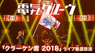 電気グルーヴ「電気グルーヴ、ライブアルバム配信スタート＆ニコニコ生放送でライブ映像放送」