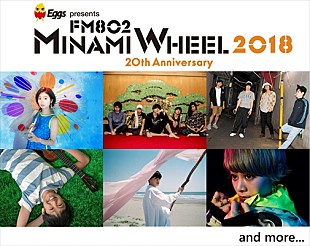 向井太一「向井太一、ロザリーナ、odd fiveら第2弾出演者＆日割り発表 【FM802 MINAMI WHEEL 2018】」