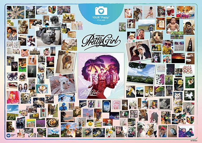 「FTISLAND、ファンと作った“Prettyポスター”公開」1枚目/4