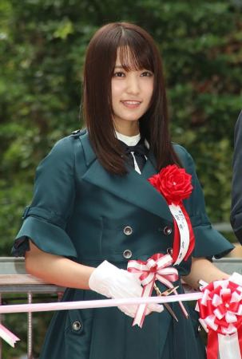 「欅坂４６ 菅井友香「渋谷という街に運命を感じる」　「渋谷ストリ－ム」オ－プニングセレモニ－に登場」1枚目/1
