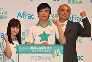 「あばれる君、田中圭は「すごくいいにおいがした」　ＷＥＢＣＭで共演＆医療保険をアピ－ル」