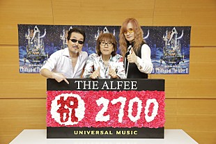 THE ALFEE「THE ALFEE、日本グループ史上最多の通算コンサート本数2700本を達成」