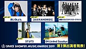 あいみょん「【SPACE SHOWER MUSIC AWARDS 2019】第1弾出演者はあいみょん、[ALEXANDROS]ら5組」1枚目/4