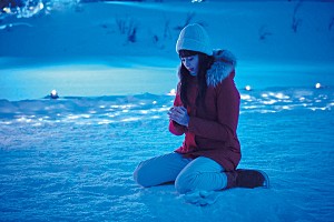 中島美嘉、映画のモチーフとなった『雪の華』を鑑賞「ウルっとき 