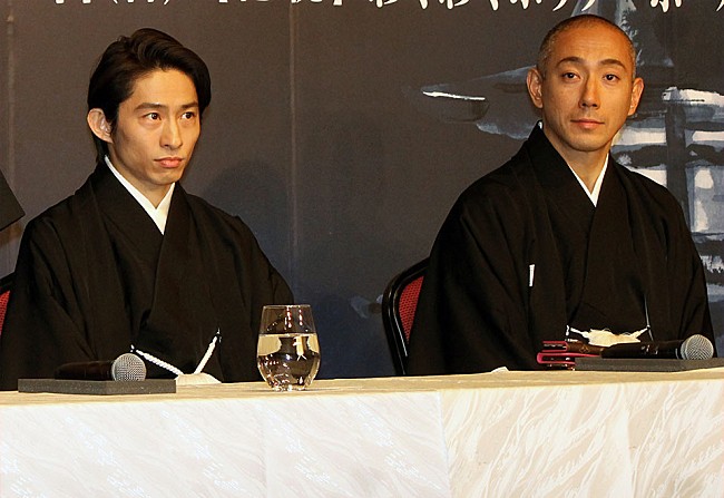 「海老蔵、六本木歌舞伎で三宅健と初共演　「第一印象は、モテるんだろうな」」1枚目/1