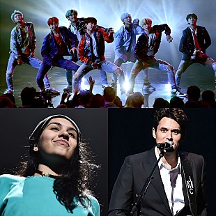 「【第61回グラミー賞】BTS/ジョン・メイヤー/アレッシア・カーラらプレゼンターが発表」