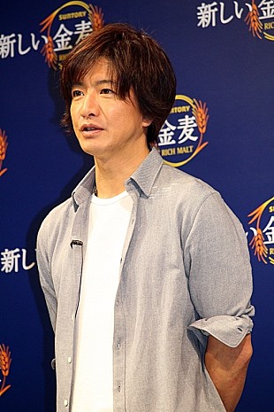 「木村拓哉「自然にやらせてもらった」　「金麦」新ＣＭで、おいしい表情を披露」