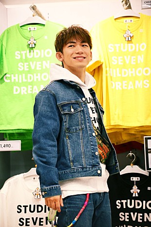 「EXILE NAOTO、GU×STUDIO SEVEN発売記念発表会に登場」