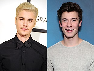 「ジャスティン・ビーバー＆ショーン・メンデス、“プリンス・オブ・ポップ”の座をかけてホッケー・バトル!?」