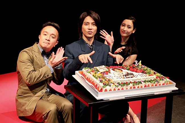 「山下智久、３４歳の誕生日を共演者が祝福　「いい年になるという予感しかない」」1枚目/1