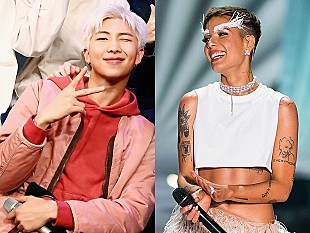 「ホールジー、BTS (防弾少年団)のRMと話題の“握手”をする映像公開」